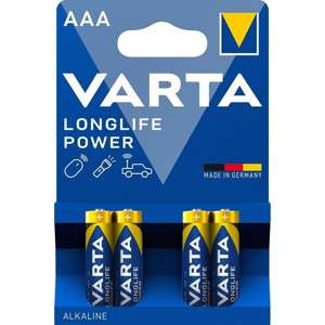VARTA bateria alkaliczna R3 (AAA) Longlife Power 4 szt
