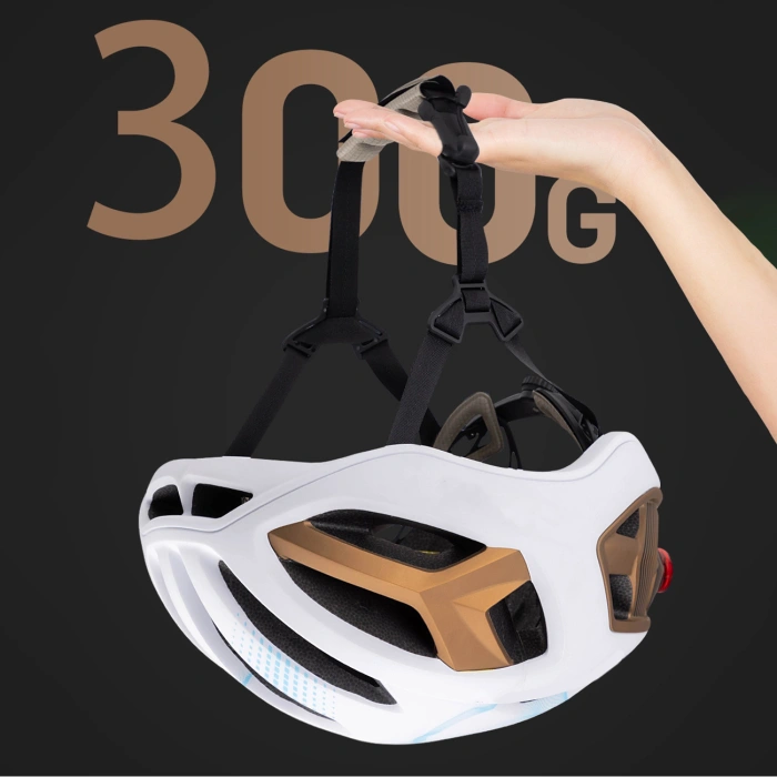 Kask rowerowy szosowy Wozinsky ultralekki M - taupe