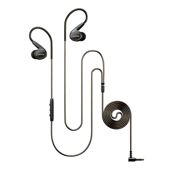 Słuchawki dokanałowe przewodowe 1MORE Penta driver P50 (czarne)