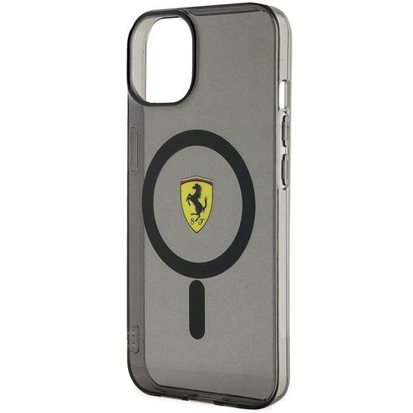 Etui Ferrari FEHMP14MURKK iPhone 14 Plus 6,7" czarny/black hardcase Translucent Magsafe Case