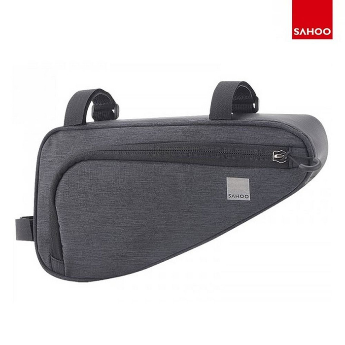 SAHOO torba rowerowa pod ramę rowerową trójkąt z zamkiem 1L 121469-SA czarna