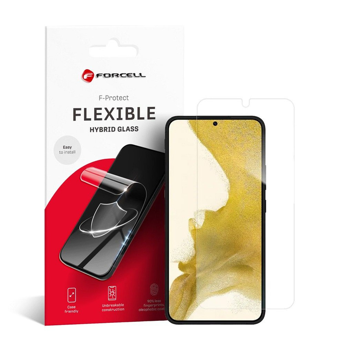 Forcell Flexible Nano Glass - szkło hybrydowe do Samsung Galaxy S22+