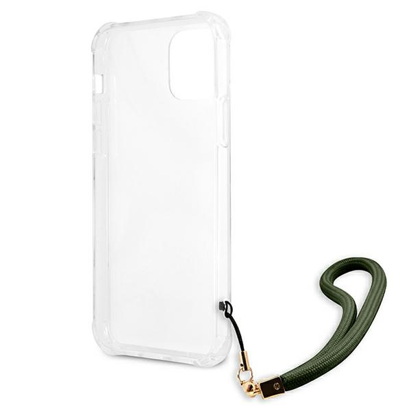 Etui GUESS Apple iPhone 12 12 Pro Camo Collection Zielony Hardcase