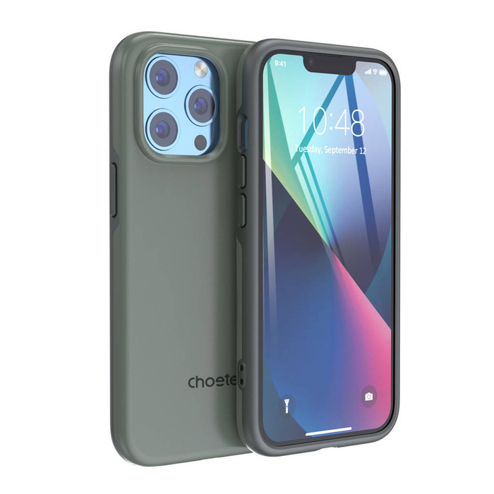 Etui Choetech MFM Anti-drop Case Made For MagSafe do iPhone 13 Pro zielony (PC0113-MFM-GN)