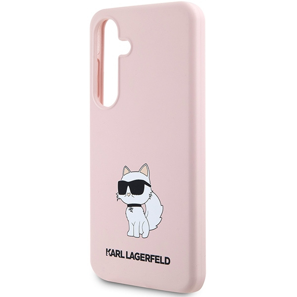 Etui Karl Lagerfeld KLHCS24MSNCHBCP S24+ S926 hardcase różowy/pink Silicone Choupette Case