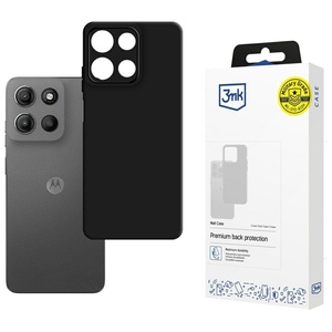 Etui 3MK Matt Case do Motorola Moto G15  / G15 Power czarny