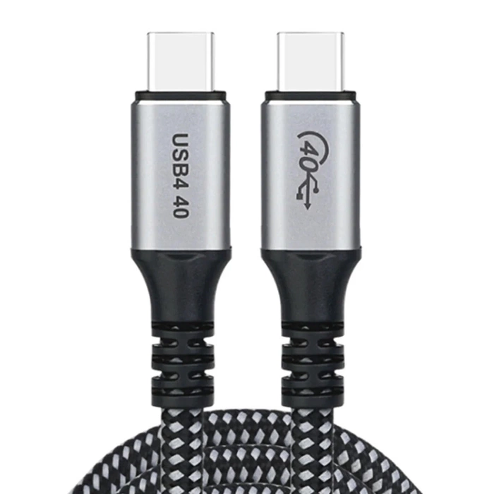 Kabel USB-C - USB-C Choetech XCC-1040 240W 8K 60Hz 1,2m - czarny