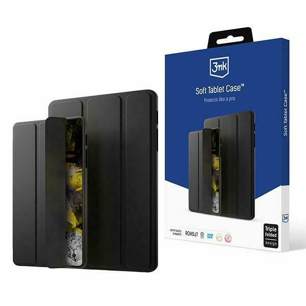 Etui 3MK Soft Tablet Case Samsung Galaxy Tab S9 FE czarny/black Case