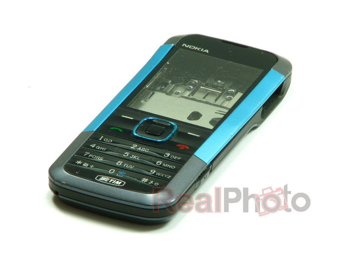 Obudowa NOKIA 5000 Niebieska Komplet Grade C ORYG.