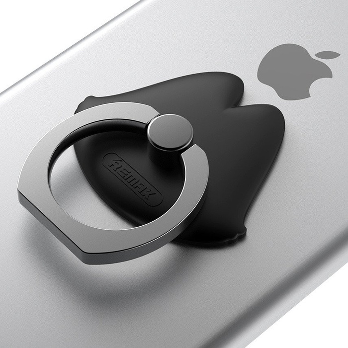 Remax Lips Ring uchwyt na telefon w kształcie ust złoty