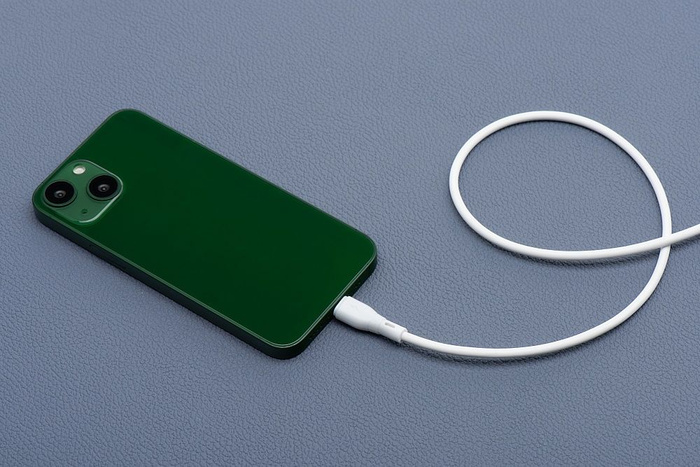 Kabel USB C do Lightning Blue Star 2,4A 27W ECO 1 m PJ72-18-3 biały