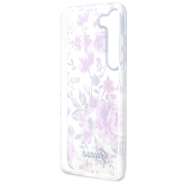 Etui Guess Guhcs23shcfwst S23 S911 Biały/white Hardcase Flower Collection Case