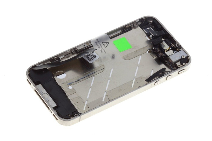 WYŚWIETLACZ APPLE iPhone 4 BIAŁY Grade B Oryginalny SET LCD Dotyk z Ramką