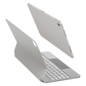 Etui UNIQ Venno Pro Magnetic Smart z klawiaturą do iPad Air 11" (2024/25) | Air 10.9" (2022/20) | iPad Pro 11" (2022/21) biały