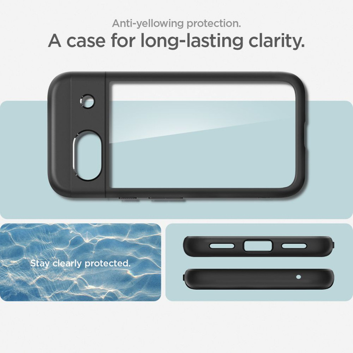 Etui Spigen Ultra Hybrid Google Pixel 8a Matte Black