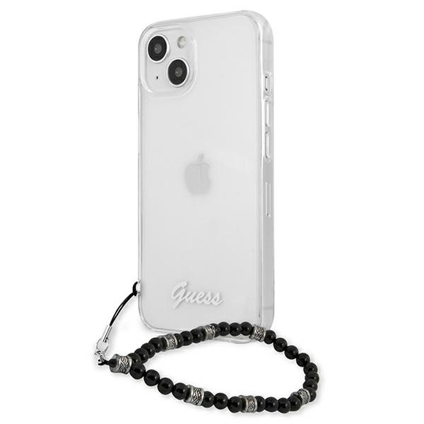 Etui GUESS Apple iPhone 13 Mini Black Pearl Bezbarwny Hardcase