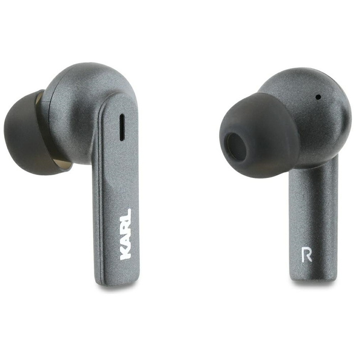 Słuchawki TWS Karl Lagerfeld Metal       Printed Logo ANC/ENC czarny