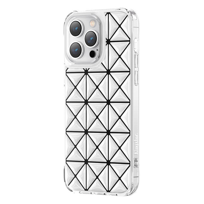 Etui Kingxbar Miya Series Etui iPhone 14 Pokrowiec Obudowa Na Tył Plecki Białe Case