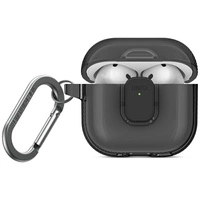 Etui UNIQ AirPods 4 Glase Pro Lock Case Dymny