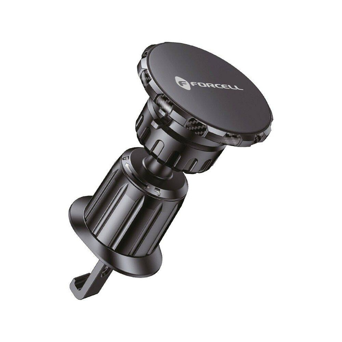 Uchwyt na telefon do samochodu magnetyczny Forcell F-Grip MagElite do kratki czarny