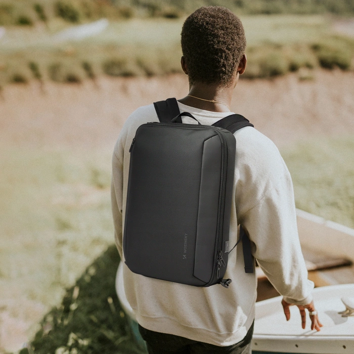 Plecak/torba Wozinsky Premium na laptopa 15,6'' z paskiem - czarny