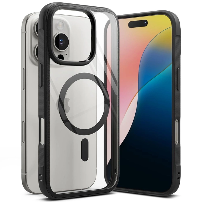 Etui RINGKE FUSION BOLD MAGNETIC MAGSAFE IPHONE 16 PRO MAX BLACK