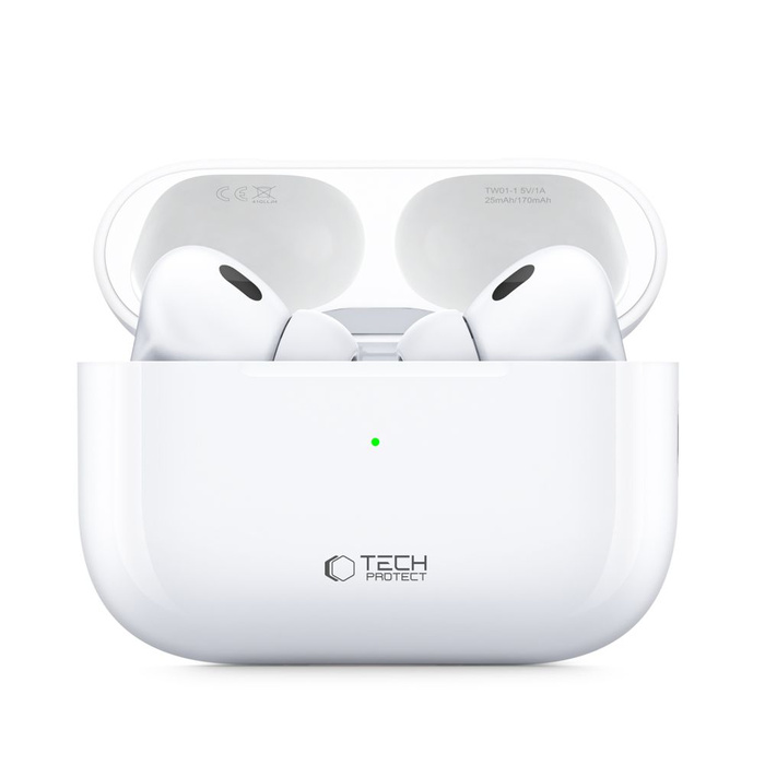 Słuchawki Tech-protect Ultraboost Tws Earphone Pro White Case