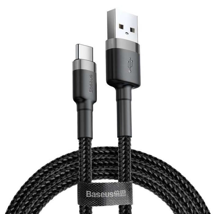 BASEUS CAFULE TYPE-C CABLE 300CM GREY/BLACK