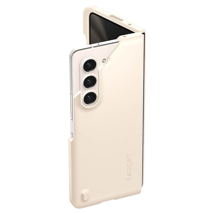 Etui Spigen Thin Fit Pen Galaxy Z Fold 5 Pearled Ivory Case