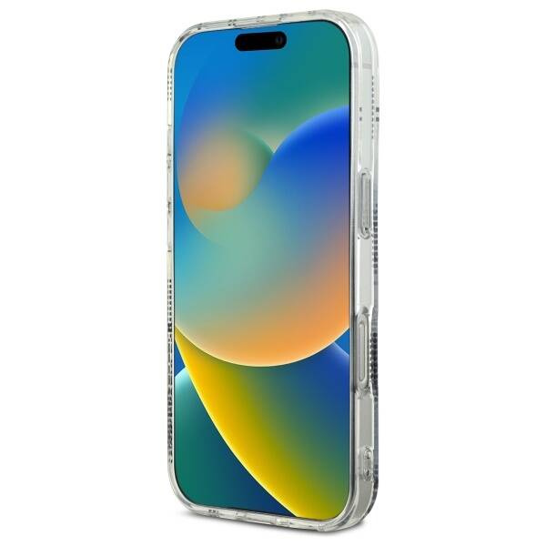 Etui Karl Lagerfeld iPhone 16 Pro Max 6.9" przezroczysty/transparent hardcase IML Karl Head Electroplated