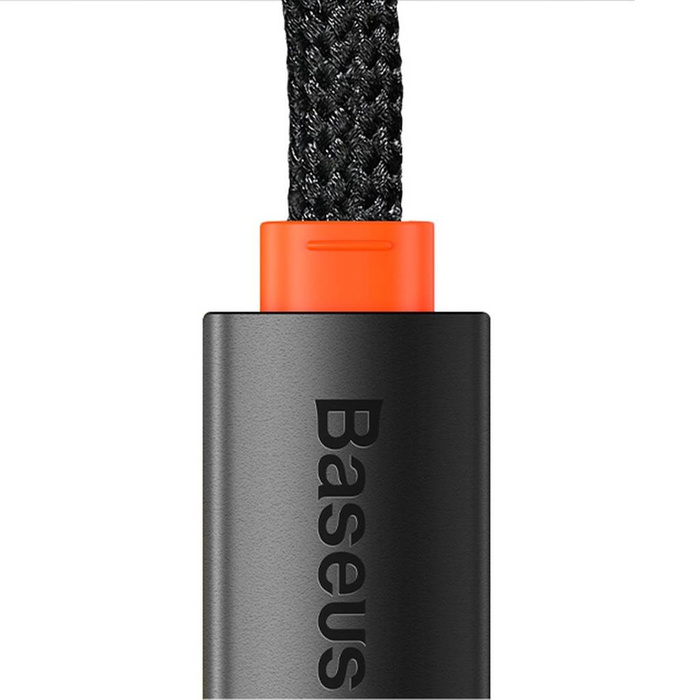 Baseus Lite Series zewnętrzna karta sieciowa USB Typ C - RJ-45 1Gbps (1000Mbps) czarny (WKQX000301)