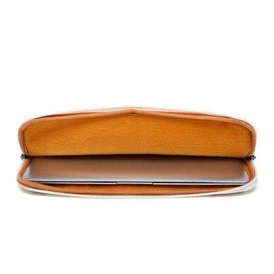 Etui CANVASLIFE Macbook Pro 15 Sleeve White Rose Szare Case