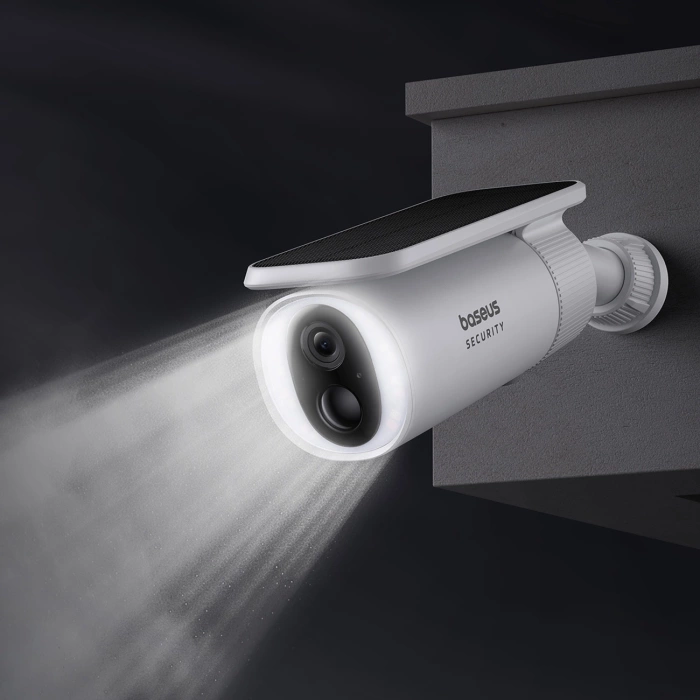 Zewnętrzna kamera Baseus Security S1 2K Biała