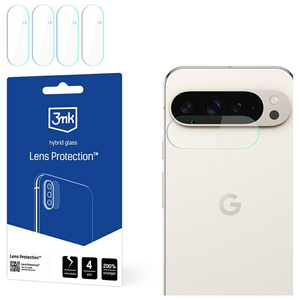 Ochrona na obiektyw aparatu 3MK Lens     Protect do Google Pixel 9 Pro XL 4szt