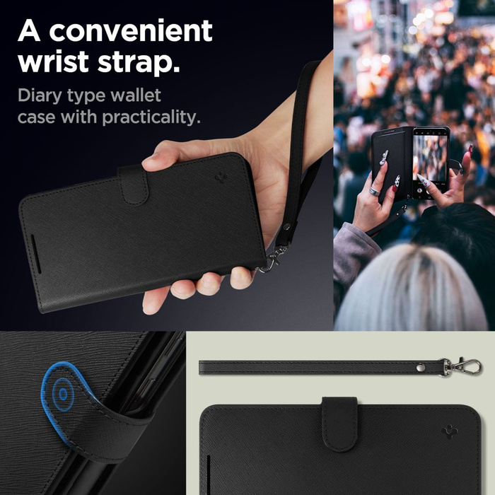Etui SPIGEN Wallet ”s” Plus Galaxy A54 5G Black