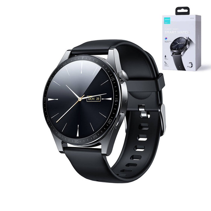 Joyroom smartwatch FC2 Classic Series z funkcją odbierania połączeń IP68 czarny (JR-FC2)