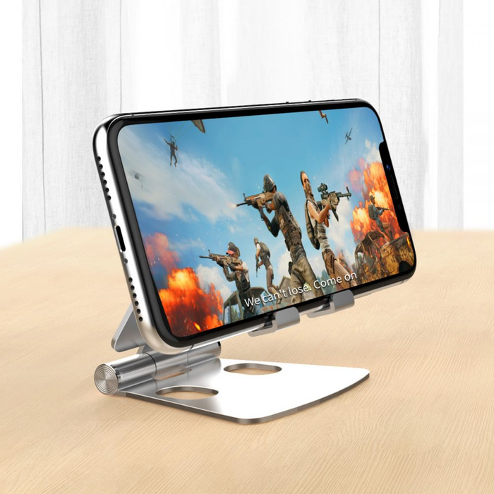 Podstawka TECH-PROTECT Universal Stand Holder Smartphone Silver Srebrna 