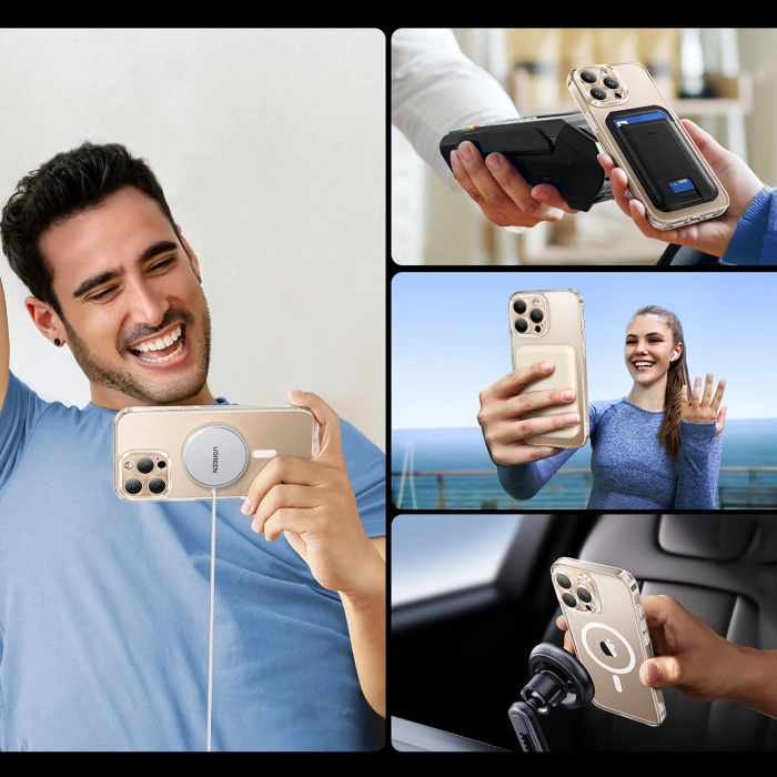 Etui magnetyczne Ugreen iPhone 16 Pro Max Upgr (przezroczyste)