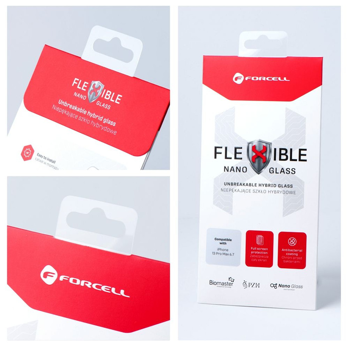 Szkło hybrydowe do Samsung A13 5G / A04s Forcell Flexible Nano Glass