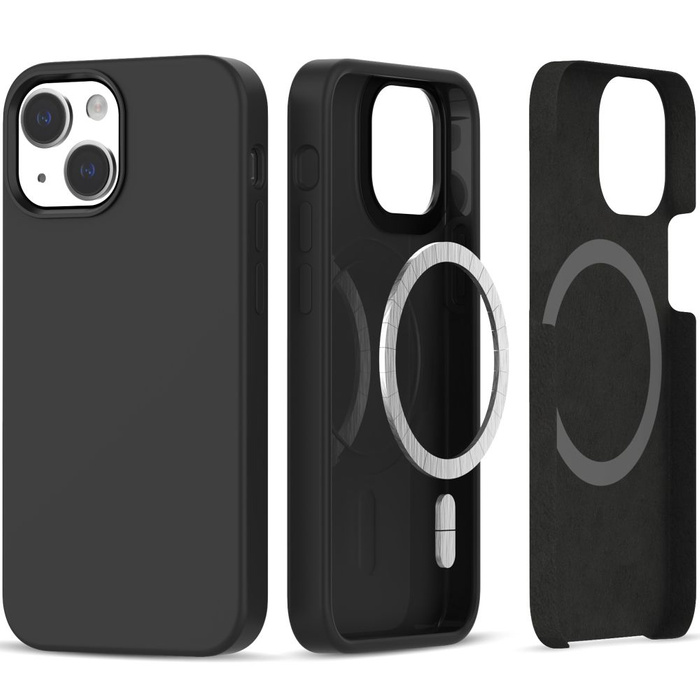 Etui Tech-protect Silicone Magsafe iPhone 13 / 14 Black Case