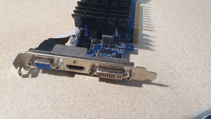 Karta Graficzna Asus GeForce GT 610 1GB DDR3 HDMI DVI VGA 