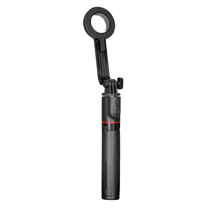 Selfie stick Forcell F-Grip MagSelfie S100M zgodny z MagSafe z pilotem bezprzewodowym czarny 0INT