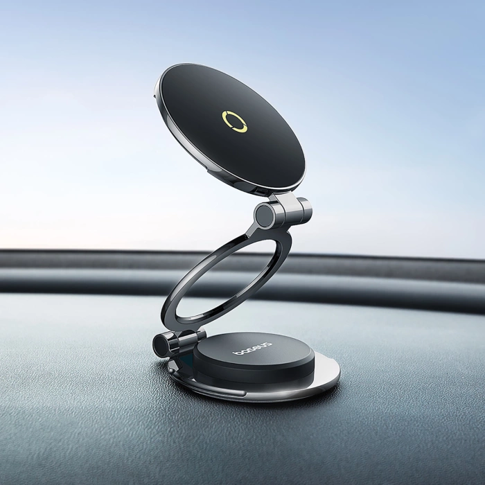 Baseus uchwyt samochodowy MagPro Series II Magnetic Car Mount Stick-on Version czarny
