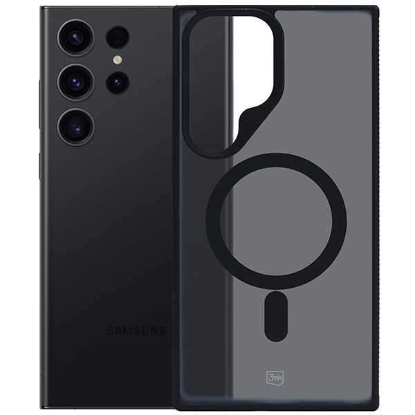 3MK Smoke MagCase Samsung S23 Ultra S918