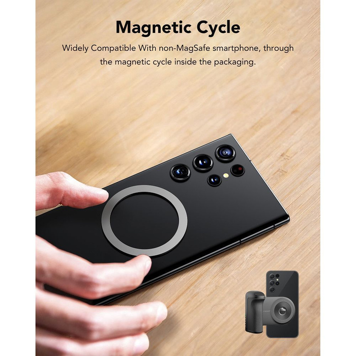 VEGER powerbank 5000 mAh kompatybilny z MagSafe PD QC3.0 20W Tourist (W0569) czarny