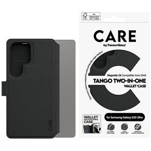 Etui CARE by PanzerGlass Feature Tango    2w1 Wallet do Samsung Galaxy S25 Ultra czarny