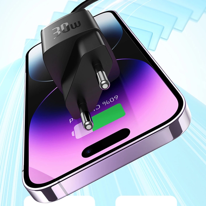 Ładowarka sieciowa Baseus Cube Pro 30W USB-C - czarna