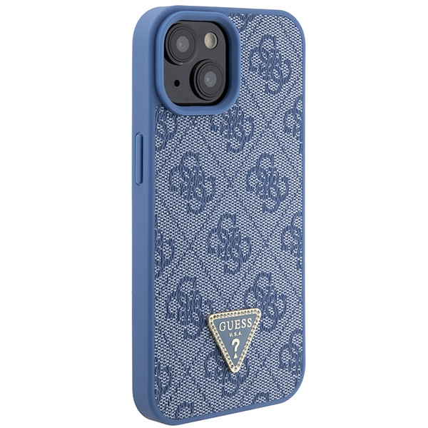Etui Guess GUHCP15SP4TDSCPB iPhone 15 6.1" niebieski/blue hardcase Crossbody 4G Metal Logo Case