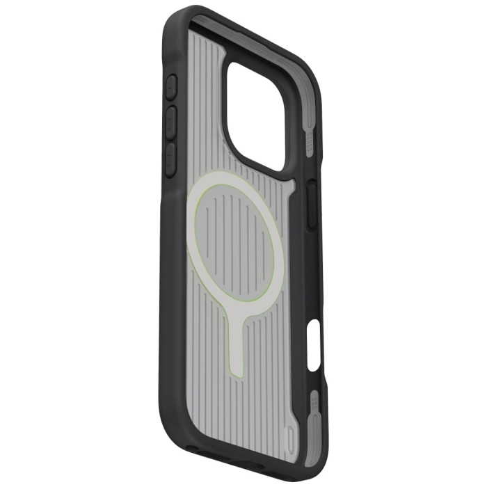 Etui UNIQ Combat Active do iPhone 16 Pro Magclick Charging czarny