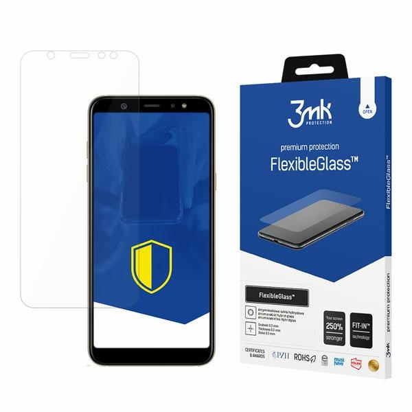 Szkło Hartowane 3MK Flexible Glass Galaxy A6+ Plus 2018